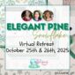 Elegant Pine Snowflake Event Image