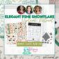 Elegant Pine Snowflake Event Image + Retreat Kit (Contents) (1)