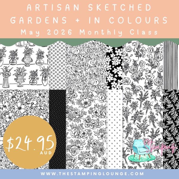 Forever Florals April 26 Monthly Class